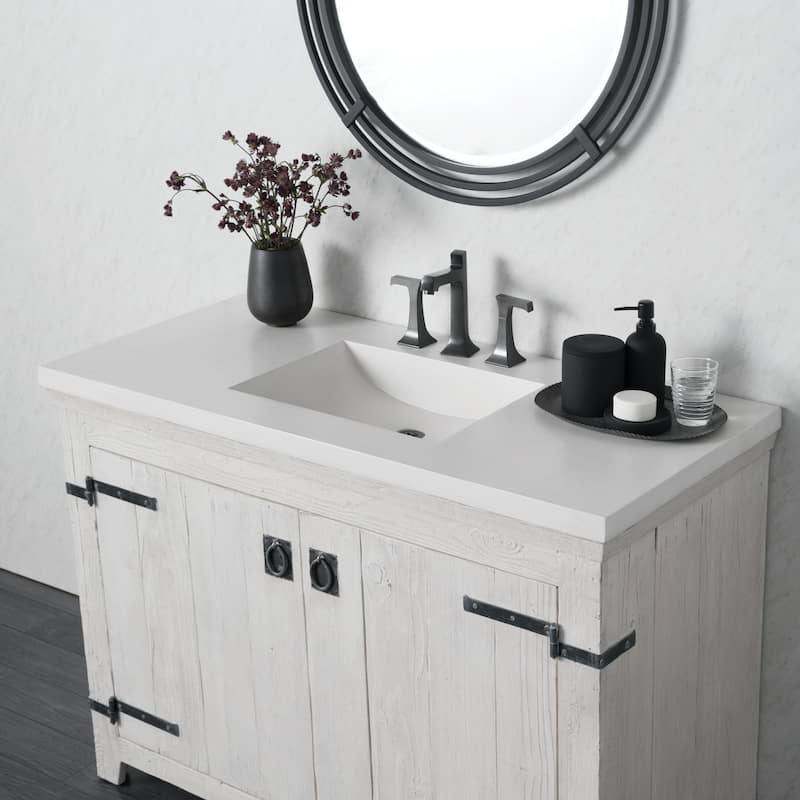 Palomar 48-inch NativeStone Bathroom Sink