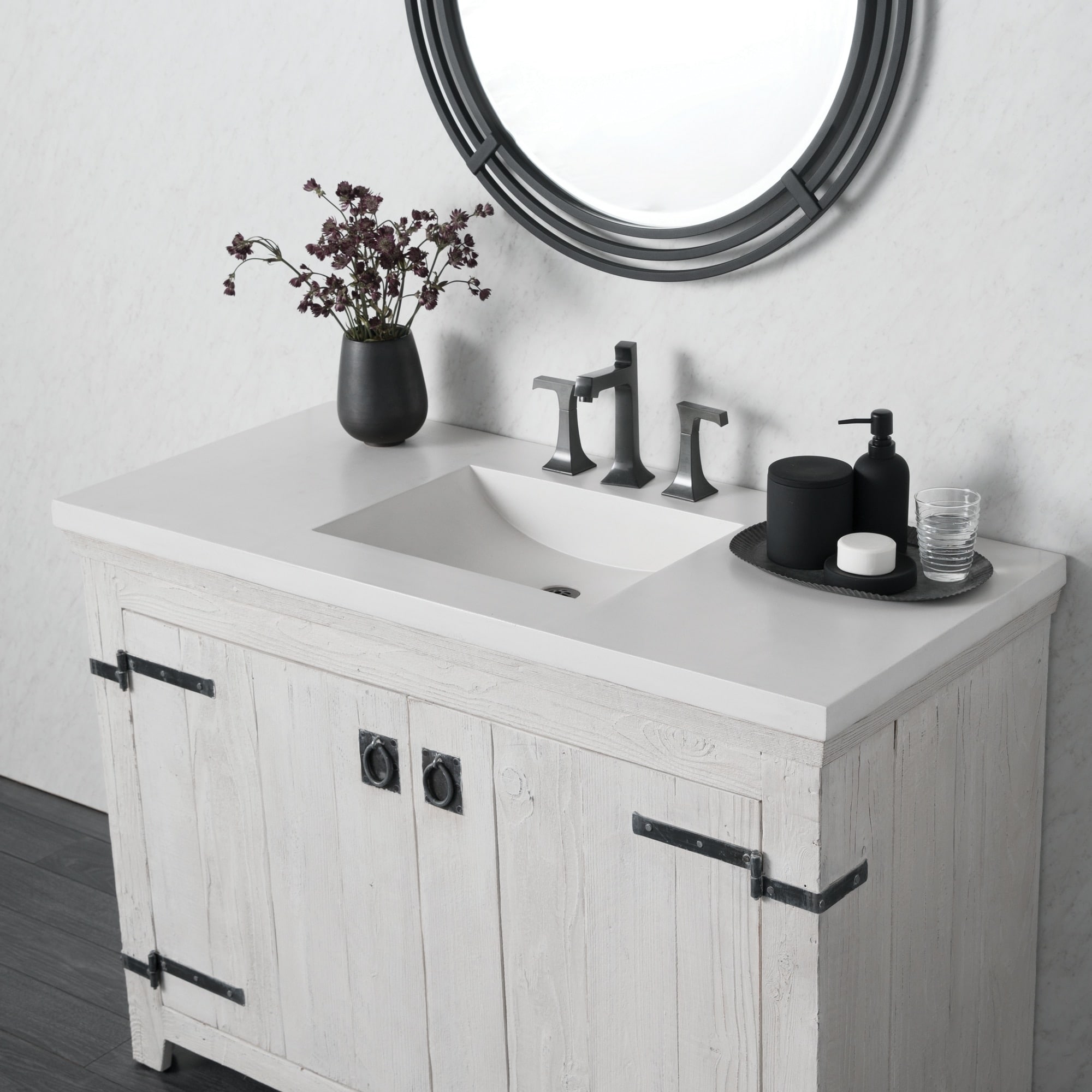 Palomar 48-inch NativeStone Bathroom Sink
