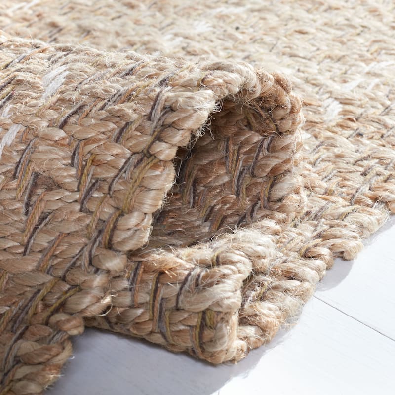 SAFAVIEH Handmade Cape Cod Senada Jute Tassel Rug