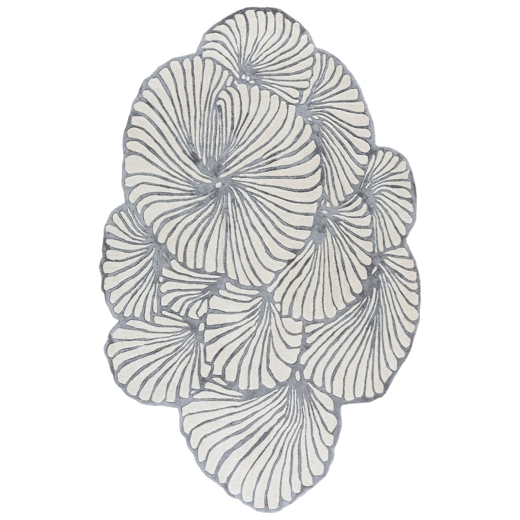 SAFAVIEH Hand-Tufted Fifth Avenue Nelina Modern & Contemporary Viscose Rug - 5' x 8'