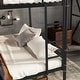 preview thumbnail 26 of 24, Metal Bunk Bed, Industrial Detachable Bunkbeds with Safety Guard Rails for Teens
