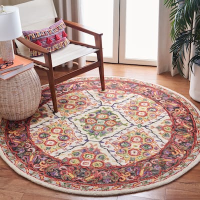 SAFAVIEH Handmade Trace Summer Oriental Wool Rug