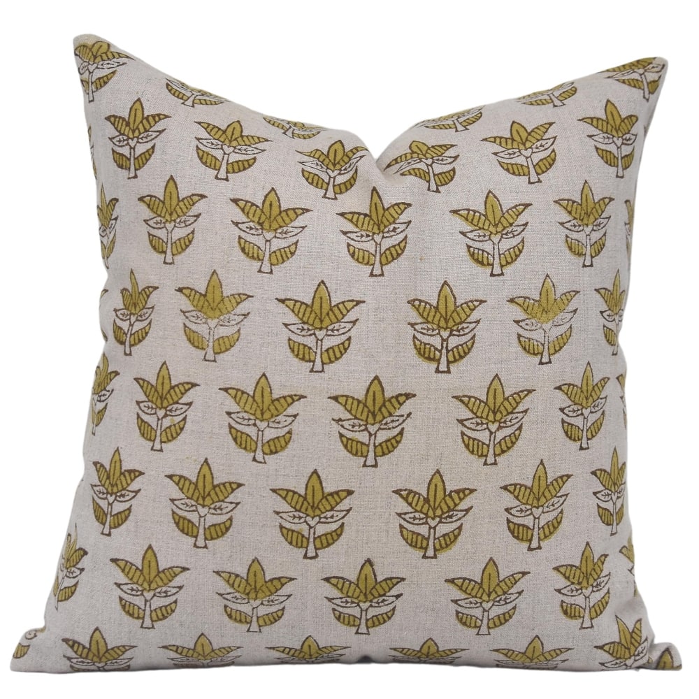 Fabdivine Soft Handmade Pure Linen Home Decor Accent Cushion Cover