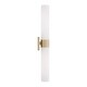 preview thumbnail 2 of 4, Sutton 2-light Soft Gold Wall Sconce/ Bath Vanity Fixture