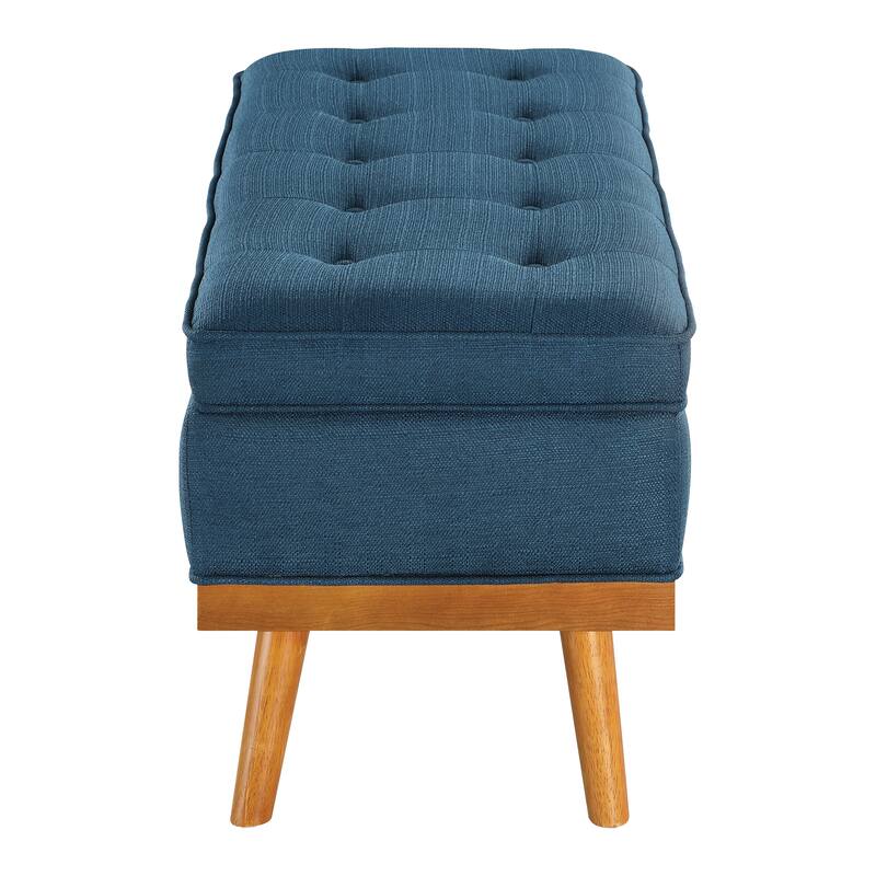Carson Carrington Sastamala Mid-century Storage Bench