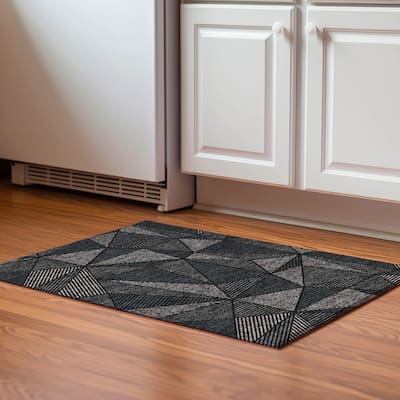 Premium Washable Super Soft Contemporary Mosaic Mayfield Rug