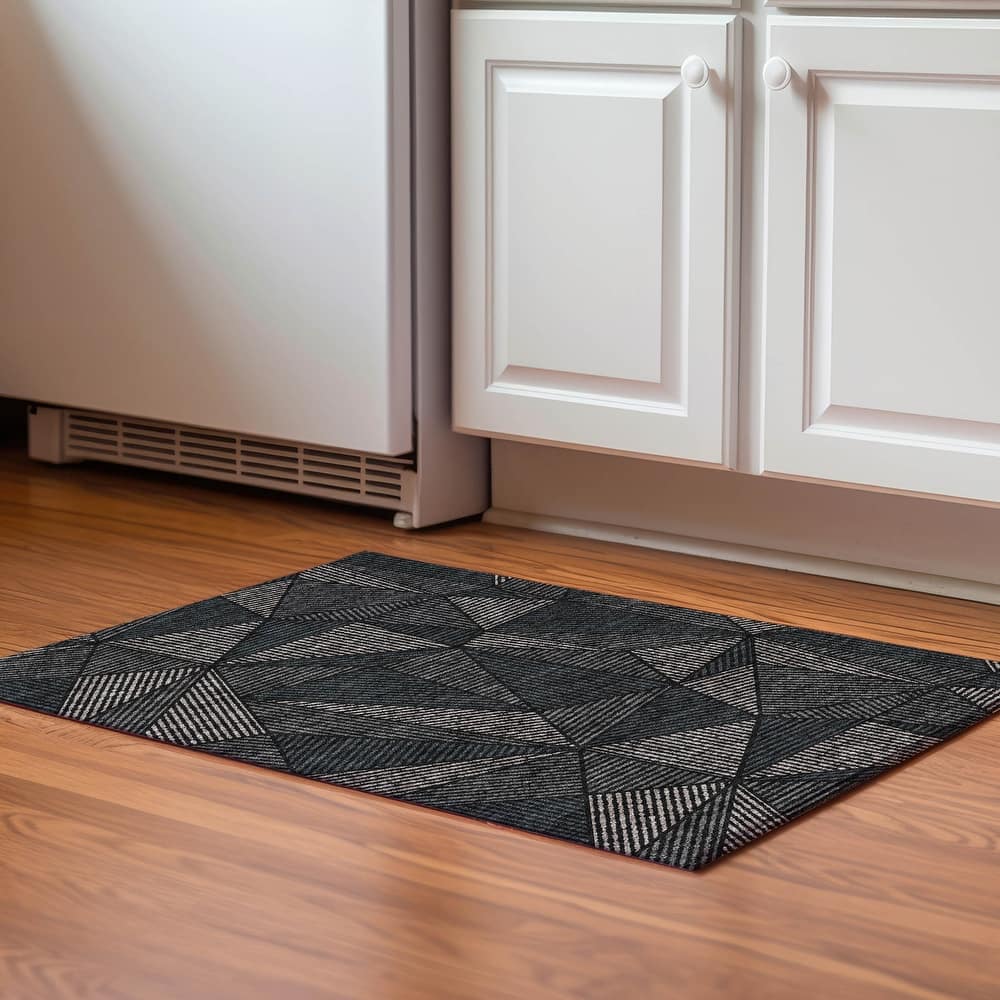 Premium Washable Super Soft Contemporary Mosaic Mayfield Rug