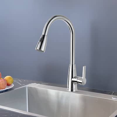 Topcraft High-arc Stainless Steel kitchen Sink Faucet