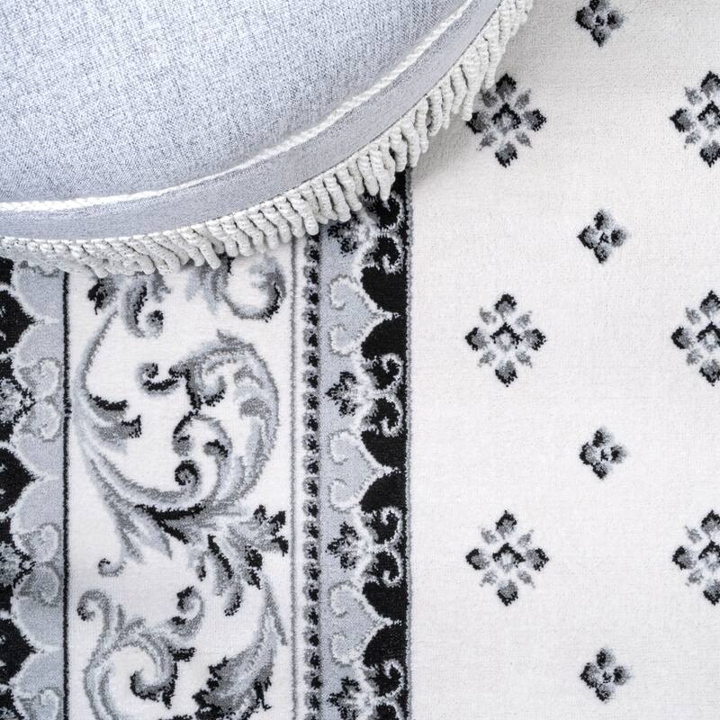JONATHAN Y Marrakesh French Border Area Rug