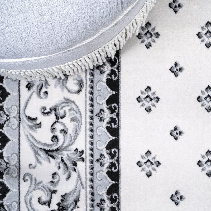 JONATHAN Y Marrakesh French Border Area Rug