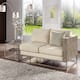 Option Right-arm Loveseat + 1 Pillow + End Table