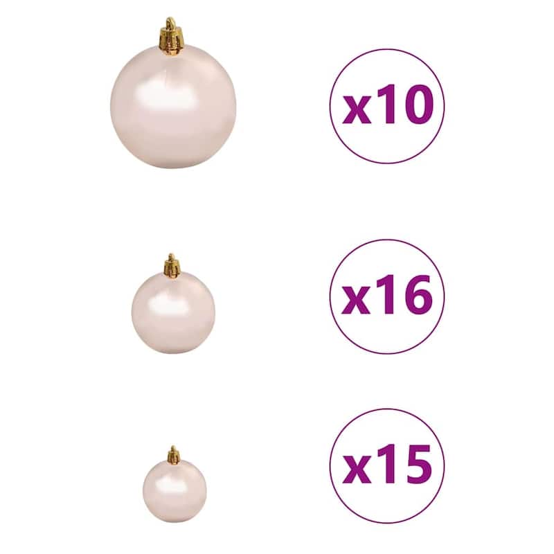 vidaXL Artificial Christmas Tree - 70.9" x 15.7