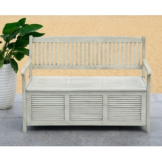 Safavieh outdoor store storage bench