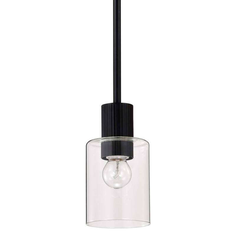 Nuvo Lighting 60/8064 Clarksville 4" Wide Mini Pendant - Matte Black