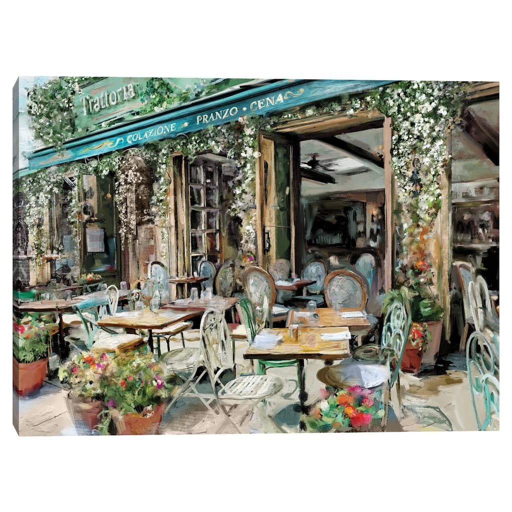 Trattoria by Studio Arts Canvas Art Print