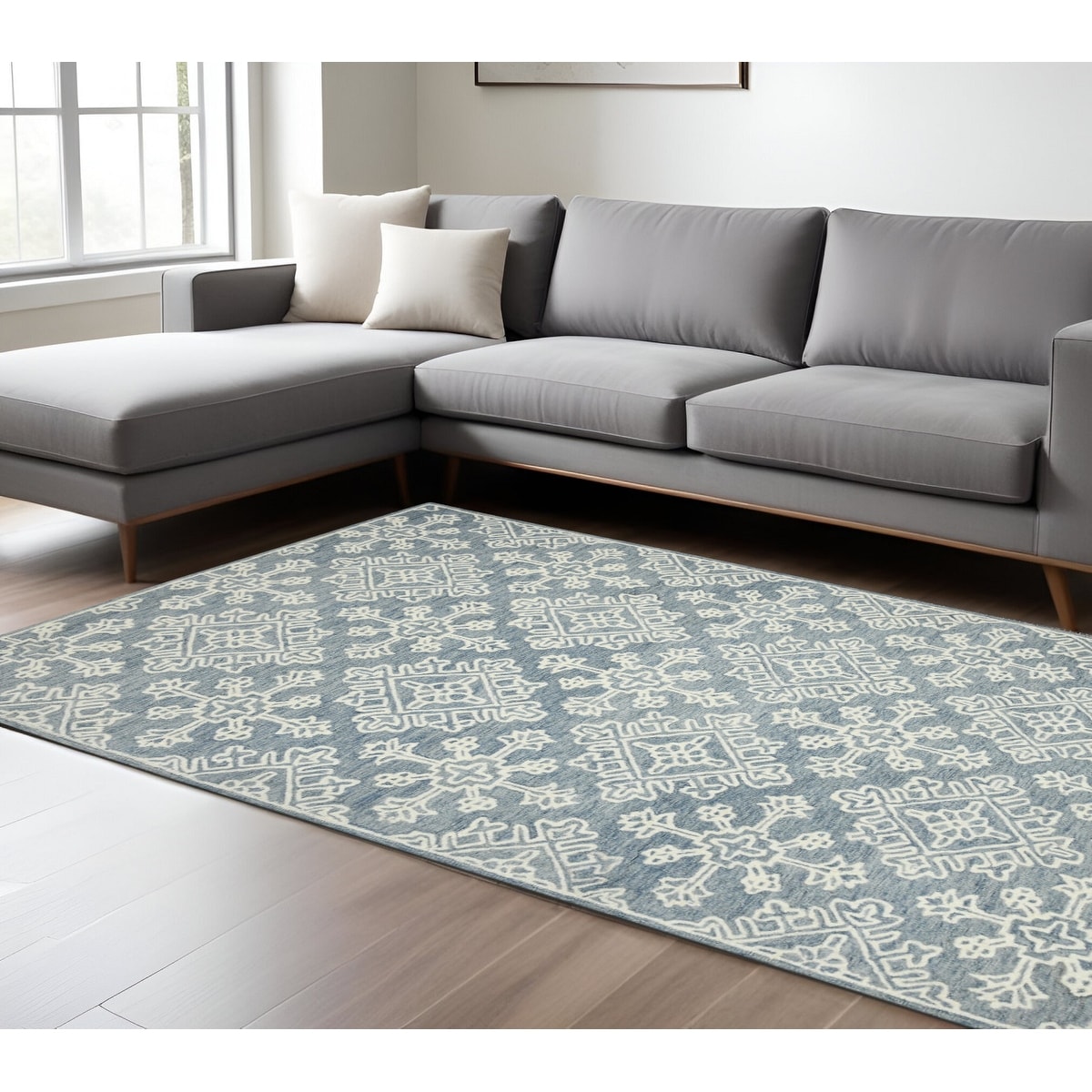 HomeRoots Dopi Oriental Transitional Rectangle Area Rug