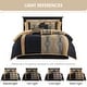 preview thumbnail 9 of 81, Nanshing Daniella 7-Piece Modern Geometric Comforter Set