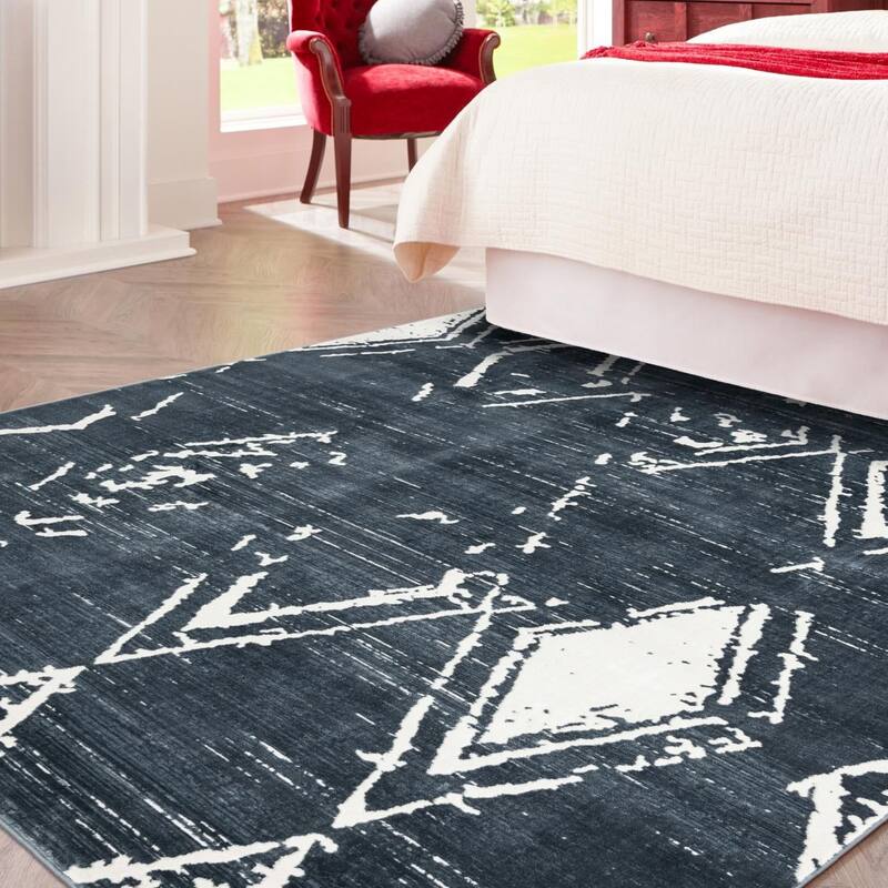 Contemporary Richye Collection Area Rug