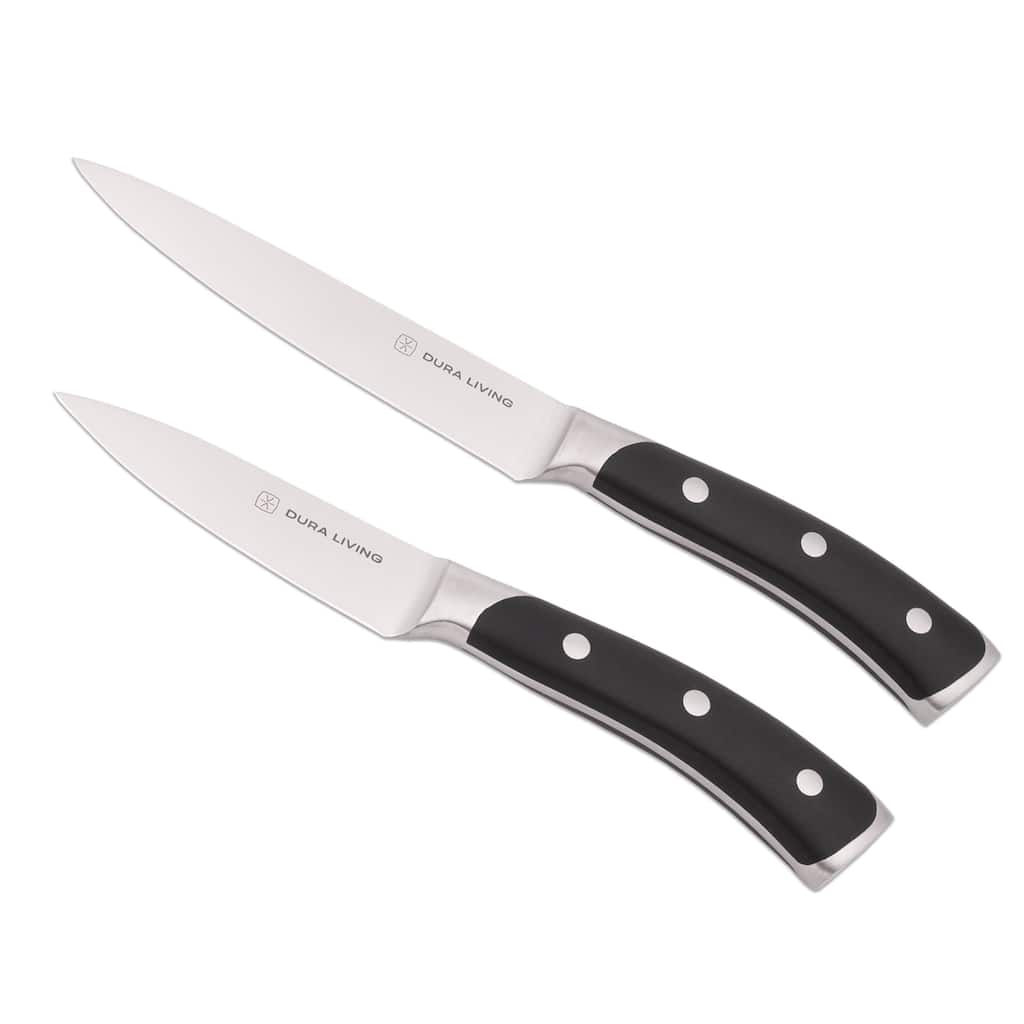 Dura Living Elite Forged German Steel 2-Piece Kitchen Knife Set