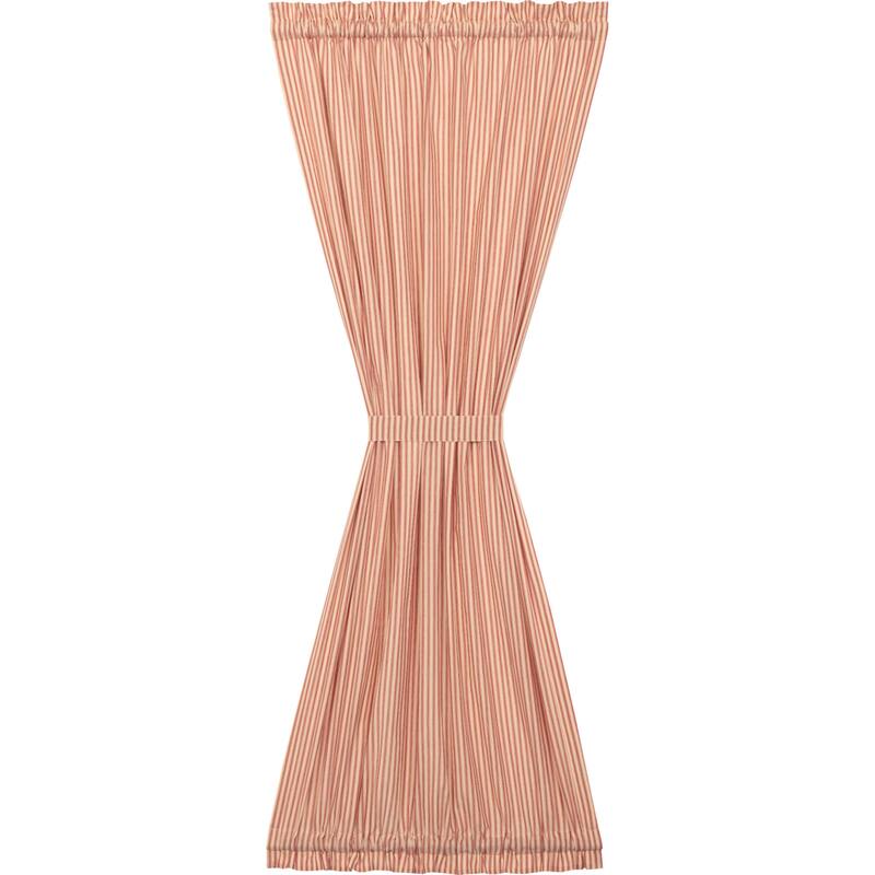 Sawyer Mill Ticking Stripe Door Panel - Door Panel 72x40 - Door Panel 72x40