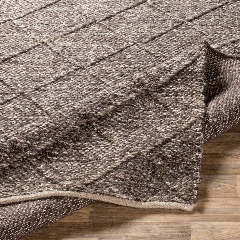 Carson Carrington Taxnas Handmade Wool Blend Nordic Area Rug