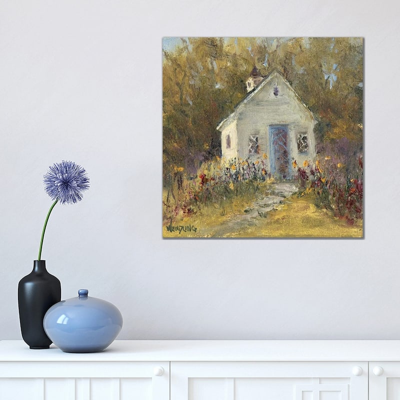 iCanvas "Sweet Cottage III" by Marilyn Wendling Canvas Print - 18x18x1.5