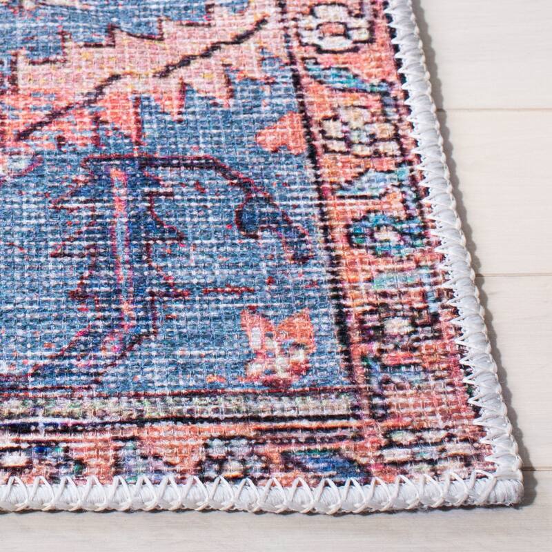SAFAVIEH Serapi Machine Washable Adelle Shabby Chic Distressed Rug