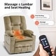 preview thumbnail 17 of 38, MCombo Large Dual Motor Power Lift Recliner Chair with Massage and Dual Heating for Big and Tall Elderly People, Fabric 7634