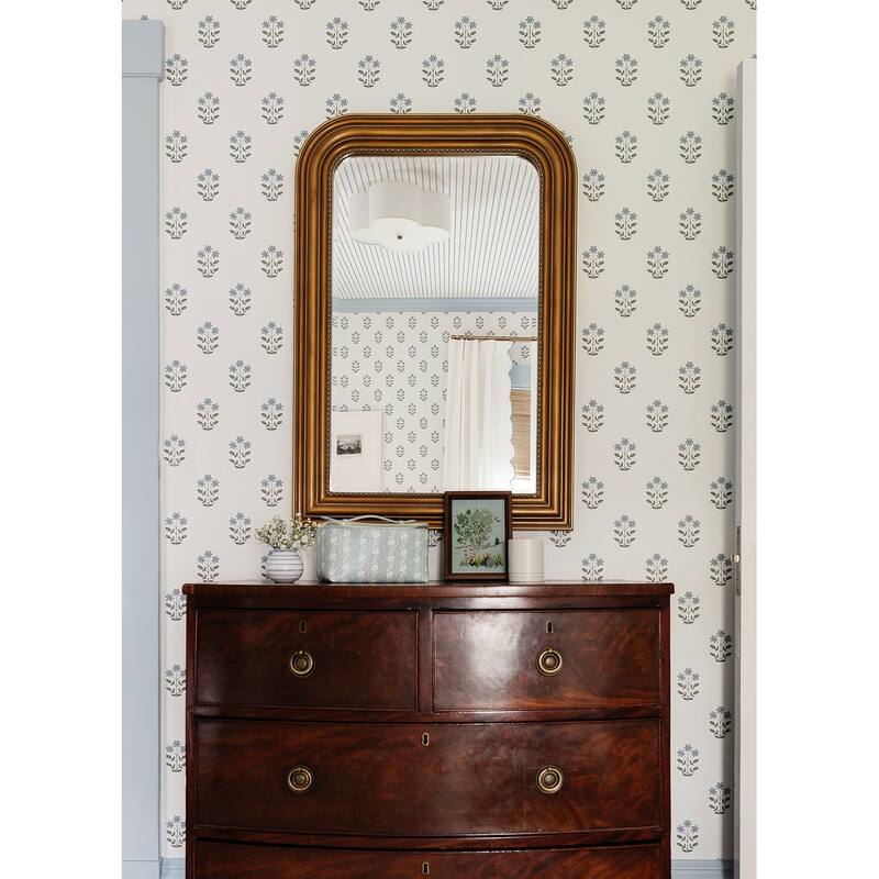 Erin Gates Oliver Heather Simple Stripe Wallpaper