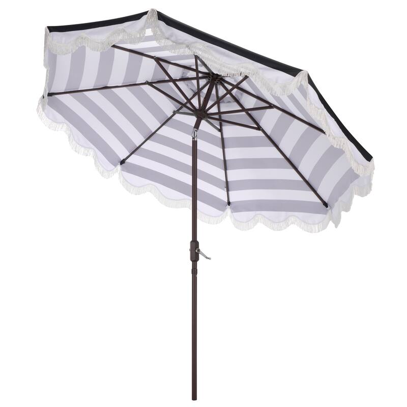 SAFAVIEH Outdoor Living Lucerna 9ft Crank Umbrella