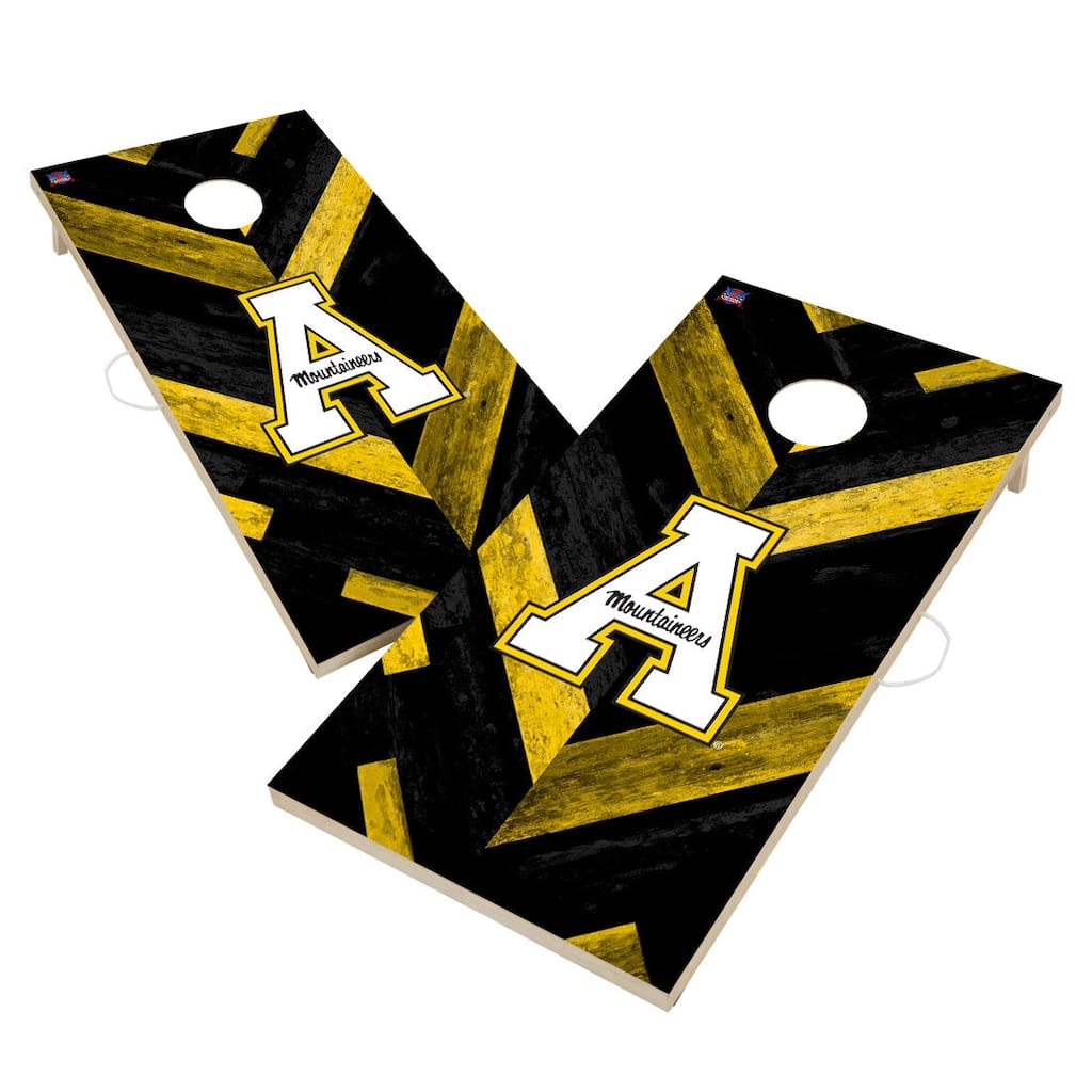 Appalachian State Mountaineers Regulation 2x4 Cornhole Boards - V5
