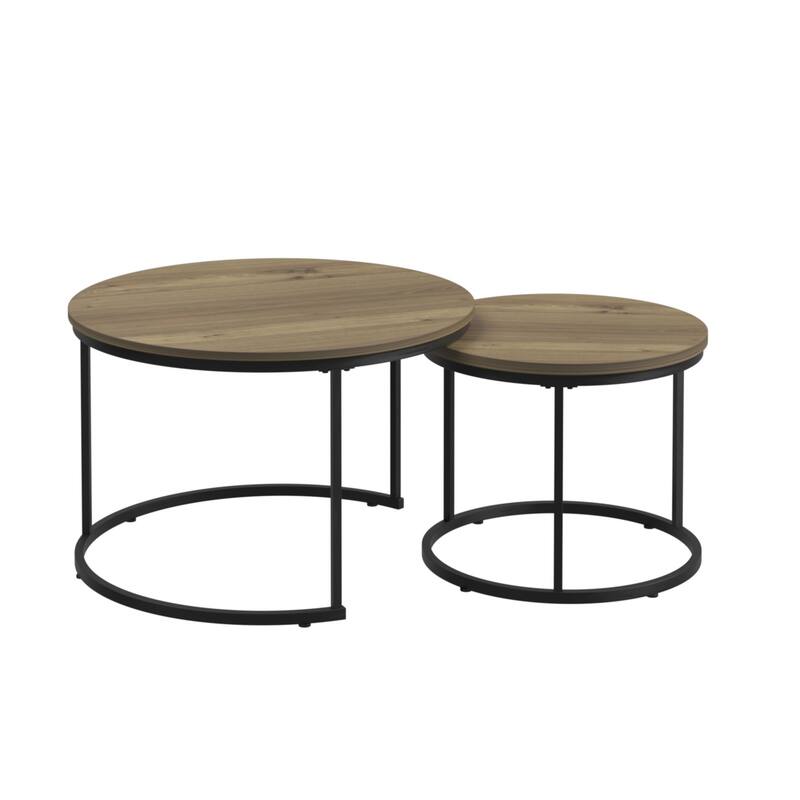 Nesting Coffee Table Set of 2