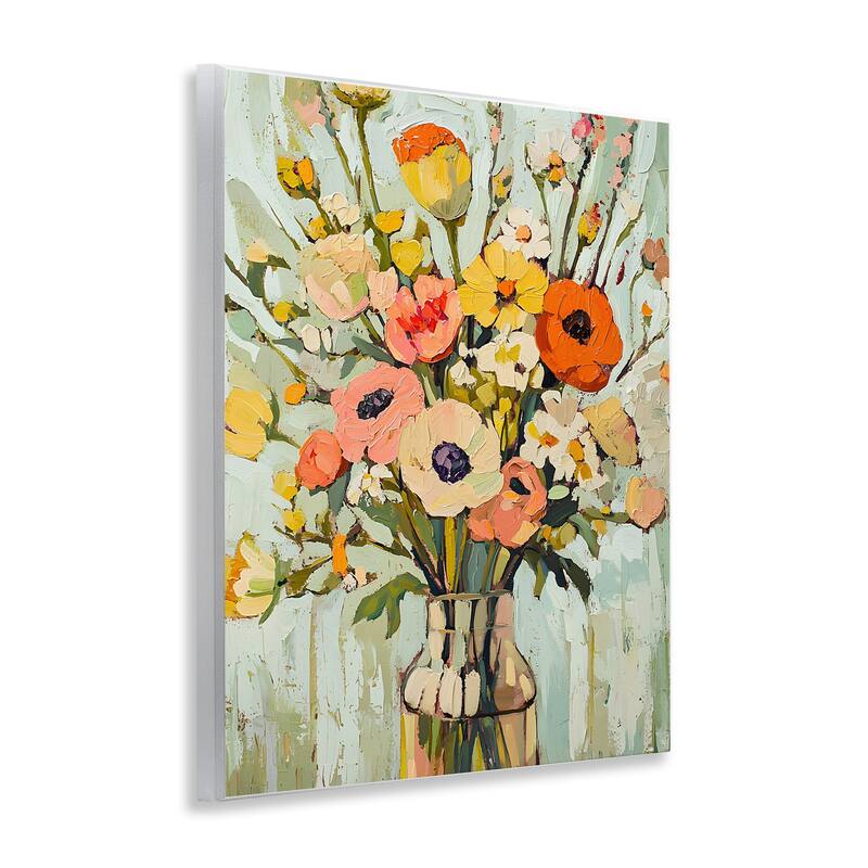 Stupell Painterly Bouquet Arrangement Wall Plaque Art Design By Franklyn Gregory