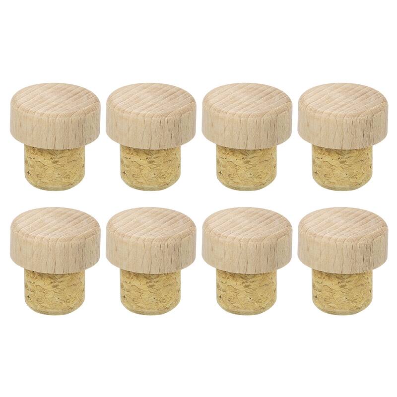 T-shaped Stoppers, 0.75" Cork Wine Stopper Wine Bottle Corks