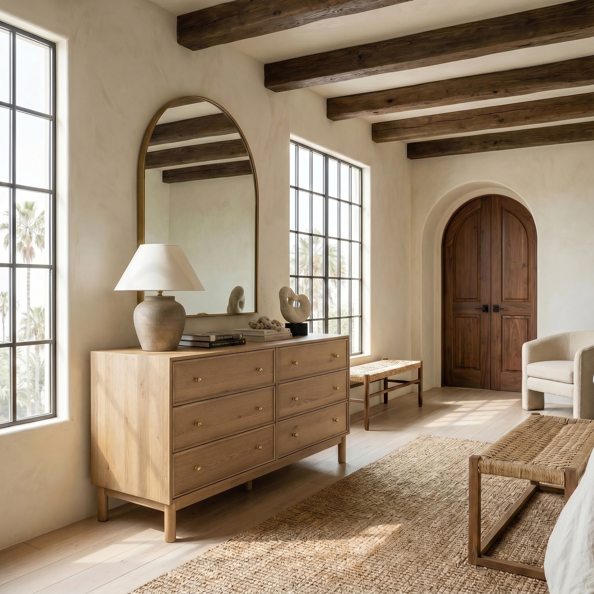 where to buy a dresser Andover Modern 7-Drawer Rustic wooden 8 drawer is crafted from sturdy wood and engineered wood Dressers