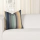 preview thumbnail 3 of 7, Siscovers Shore Stripe Solarium Indoor/Outdoor Throw Pillow