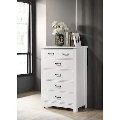 Wooden 6-Drawer Storage Dresser