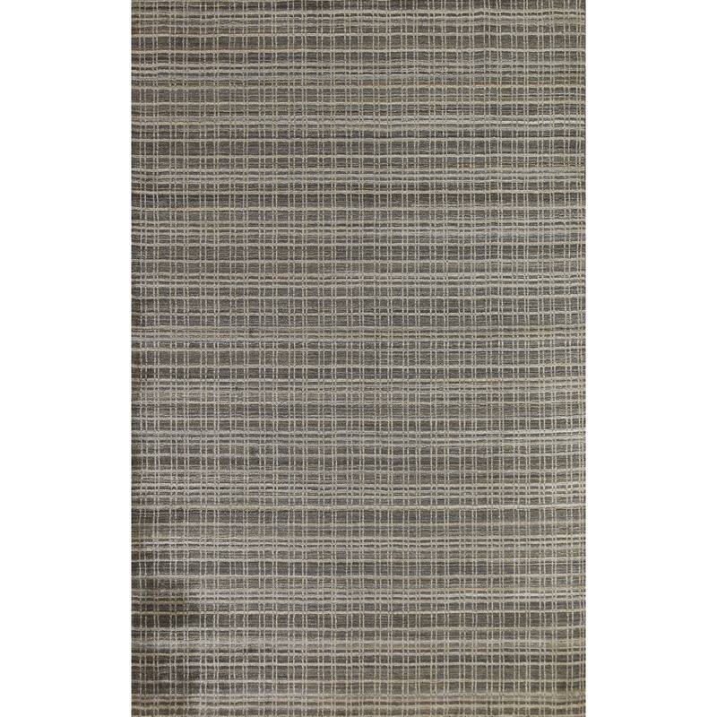 Hand Knotted Oriental 100% Wool Carpet Modern All-Over Multi-Colored Gabbeh Area Rug - 7' 9'' X 5' 5''