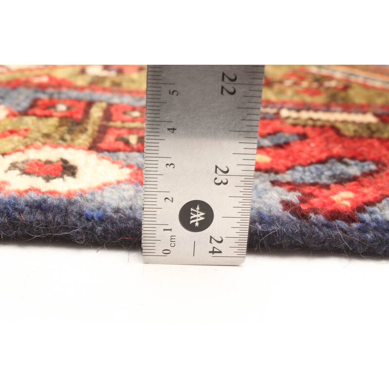 ECARPETGALLERY Hand-knotted Antalya Vintage Red Wool Rug - 4'2 x 6'7