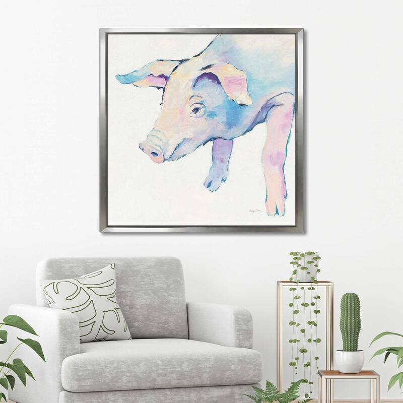 "Horatio Crop" Print on Floating Canvas