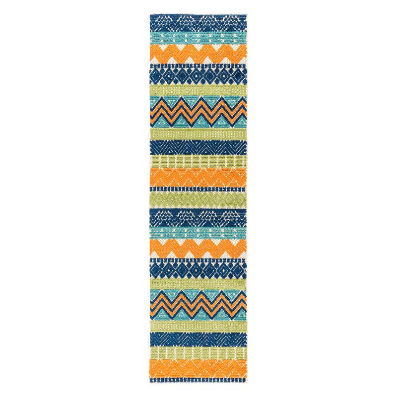 Marbella Contemporary Boho Indoor/Outdoor Area Rug