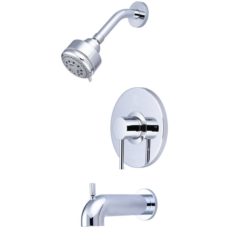 Pioneer Faucets T-4MT110-7S Motegi Tub and Shower Trim Package with - Polished Chrome