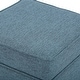 preview thumbnail 7 of 149, Adeco Square Storage Ottoman 17 inch Footstool