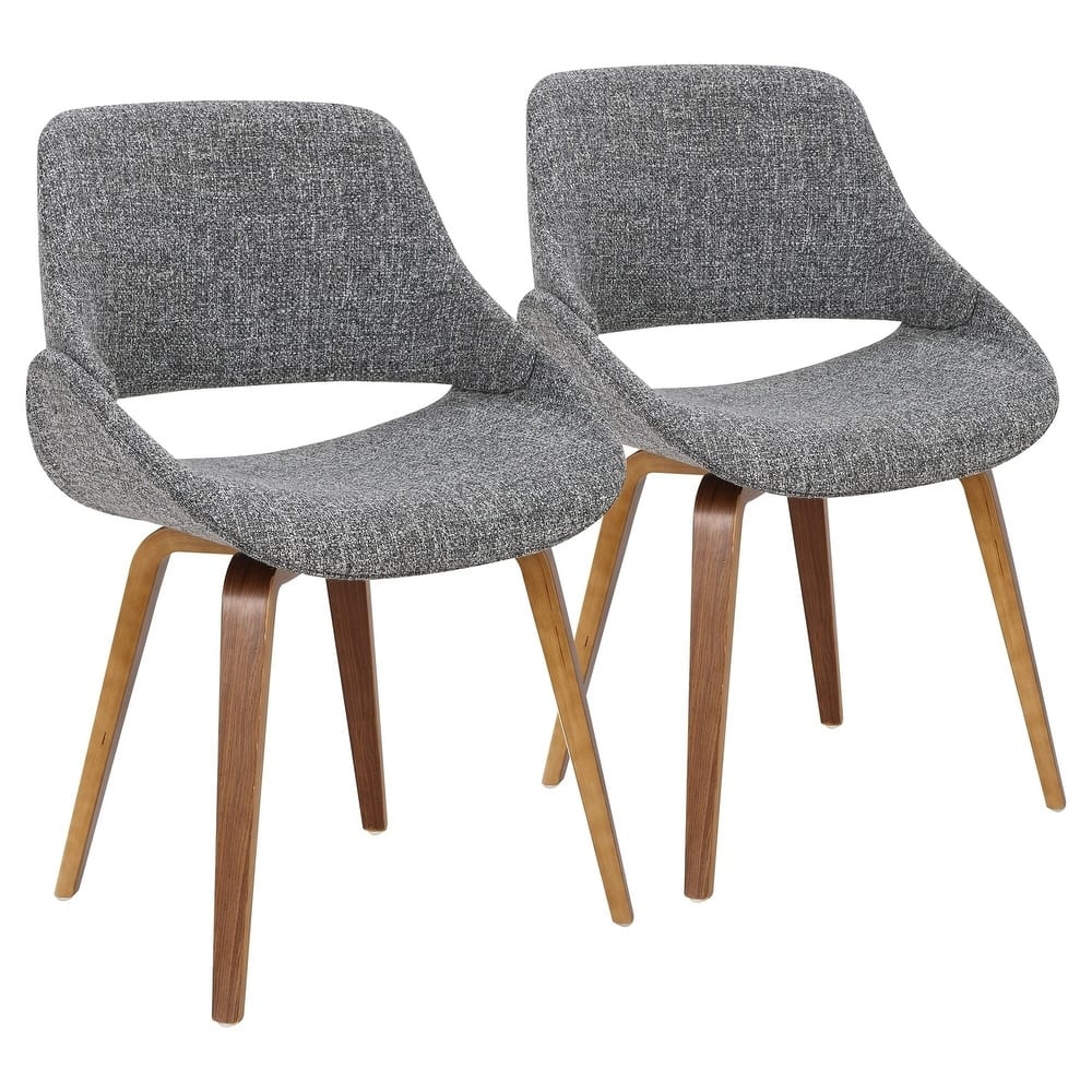 Carson Carrington Svellingen Mid-Century Modern Cross Frame Bent Wood Chair (Set of 2)