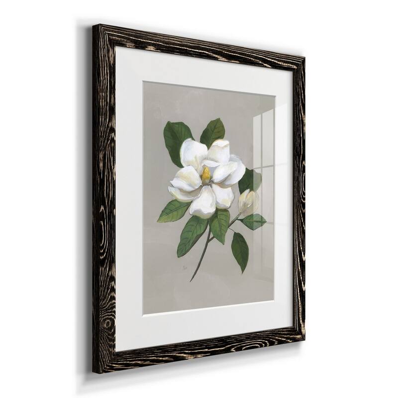 Botanical Magnolia-Premium Framed Print - Ready to Hang