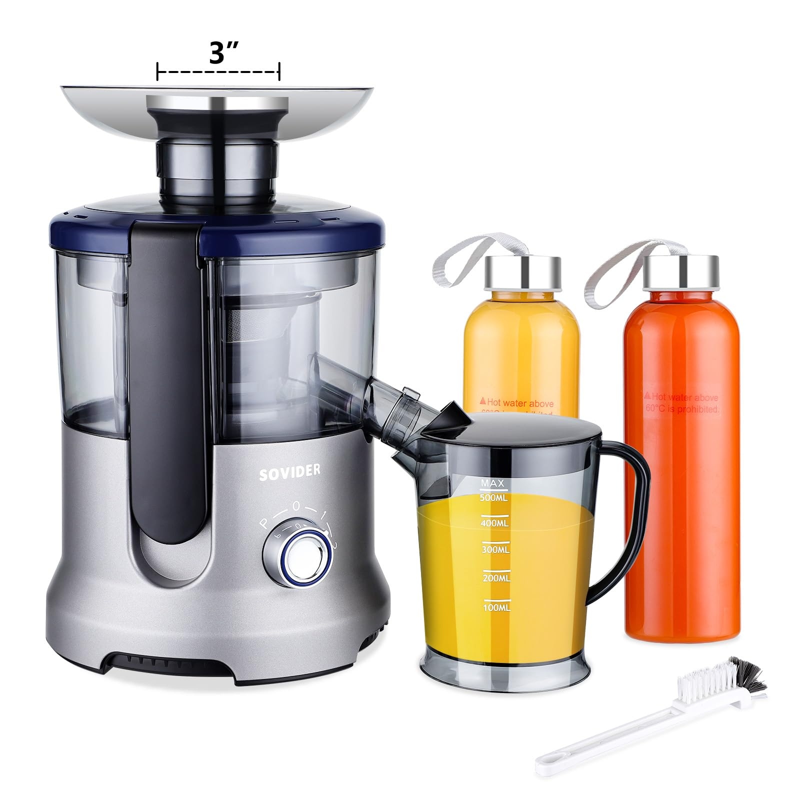 Juicer Extractor 800W Juicer Machine with 2 Speed Control 3