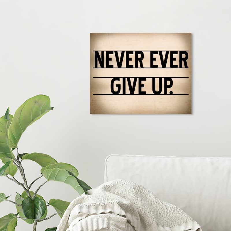 Wynwood Studio 'Don't Do It' Wall Art Canvas Print - Black, Brown