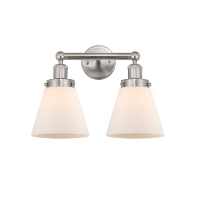 Innovations Lighting 616-2W-10-16 Cone Vanity Cone 2 Light 16" Wide