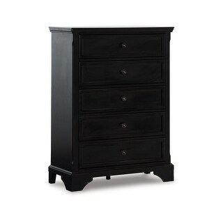 Signature Design by Ashley Chylanta Chest of Drawers, Black