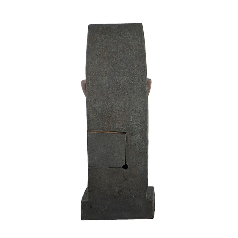 Sculptural Water Fountain with Bowl Basin